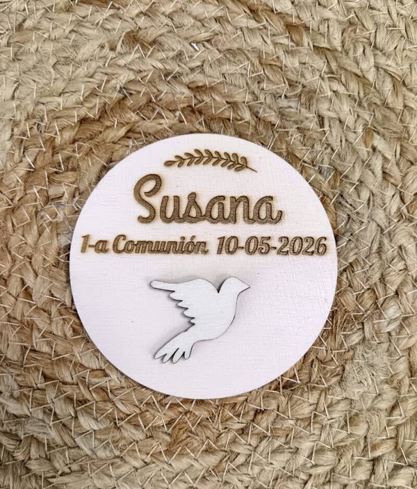 Imán personalizado para invitados – recuerdo de eventos