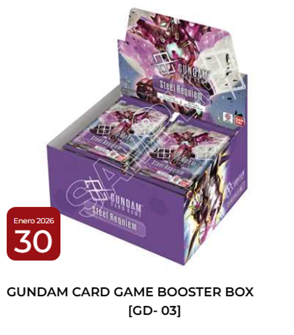 Gundam Card Game Booster Box [GD-03]