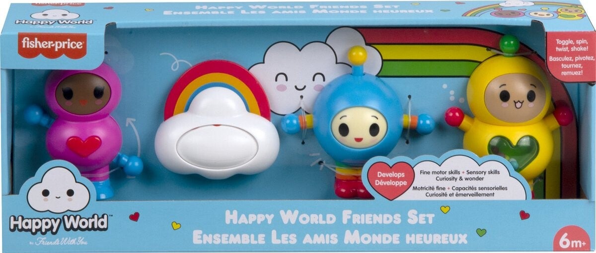 Fisher-Price Happy World HDG95 – Motorisch Educatief Speelgoed