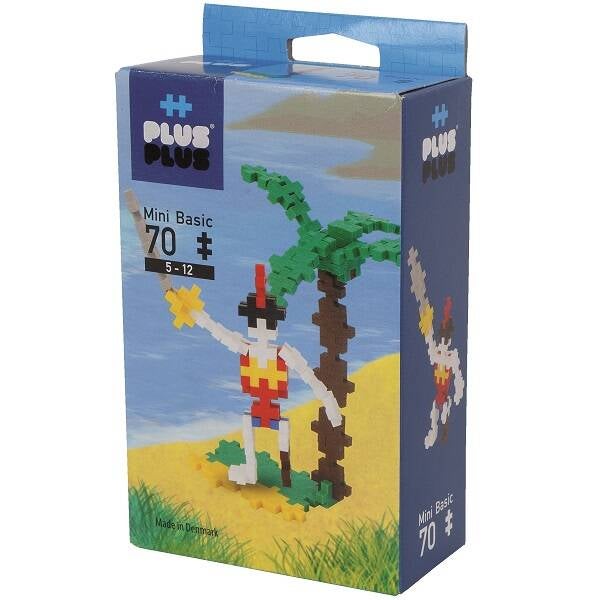 Plus-Plus Mini Basic Piraat – 70-delige Bouwset