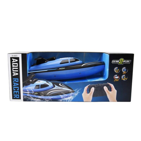 Radio Controlled Speedboot Blauw | RC Boot | Radiografisch Bestuurbaar