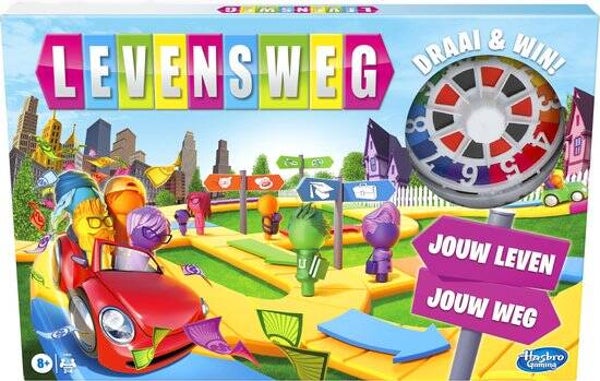 Levensweg Bordspel | Familiespel voor 2-4 Spelers | Vanaf 8 Jaar