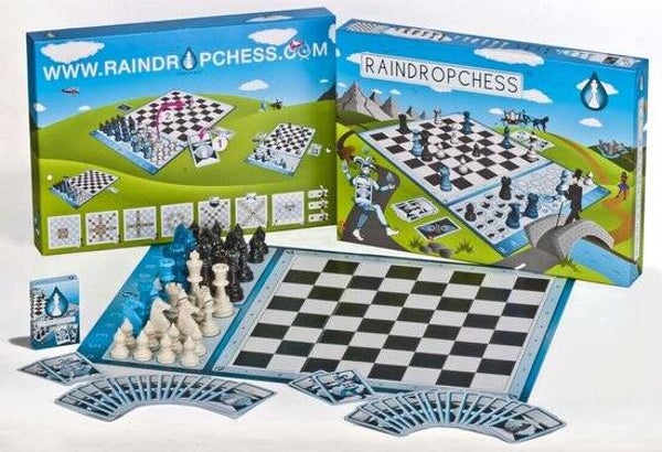 Raindropchess de Luxe | Schaakspel voor het Hele Gezin