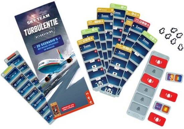 999 Games Sky Team Turbulentie Uitbreiding | Coöperatief Bordspel