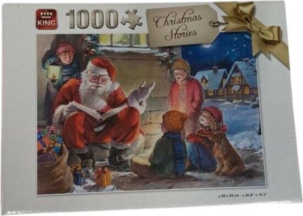 King Kerstpuzzel Christmas Stories 1000 Stukjes | Kerstman Puzzel