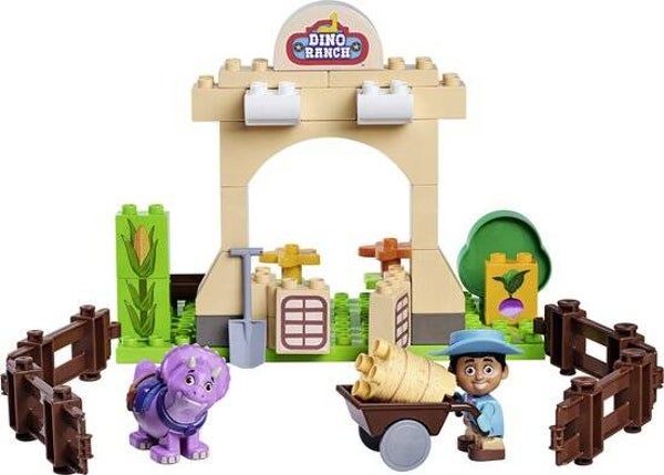BIG Bloxx Dino Ranch Corral Bricks | Dino Bouwstenen voor Kinderen