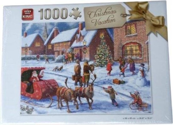 King Kerstpuzzel Christmas Vacation 1000 Stukjes | Legpuzzel