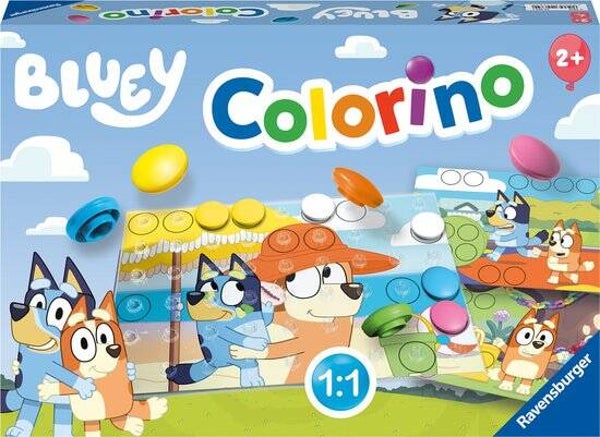 Ravensburger Bluey Colorino | Kleurrijk Kinderspel voor Peuters