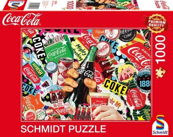 Schmidt Coca-Cola It Is! Puzzel | Legpuzzel 1000 Stukjes