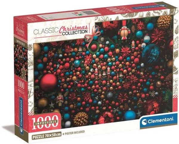 Clementoni Impossible Christmas Vibes Puzzel | 1000 Stukjes