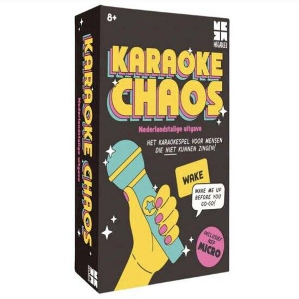 Megableu Karaoke Chaos | Muziekspel & Partyspel | Nederlands