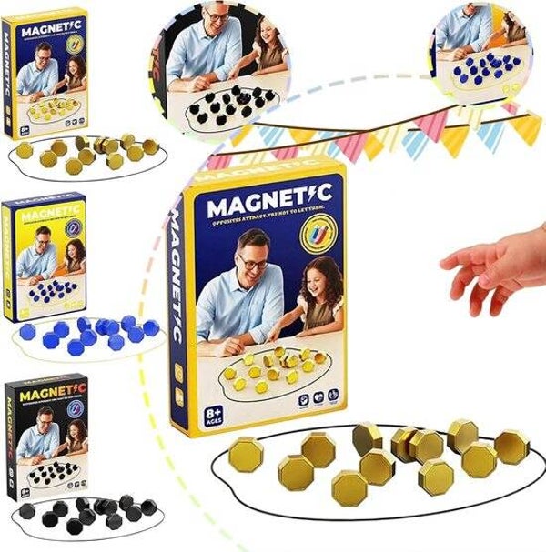 Maxenza Magneet Spel | Magnetisch Schaakspel | 20 Magneten | Magnetmaster