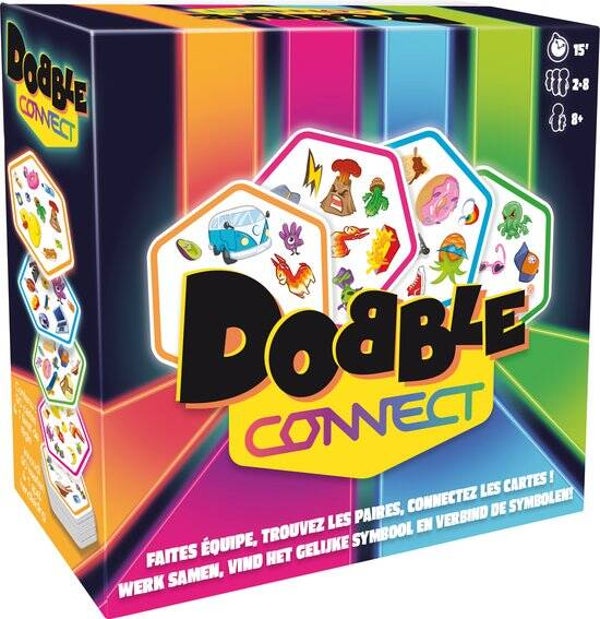 Dobble Connect Kaartspel | Snel en Gezellig Familiespel