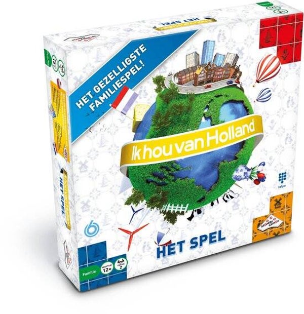 Ik Hou van Holland Bordspel | Gezellig Nederlands Partyspel