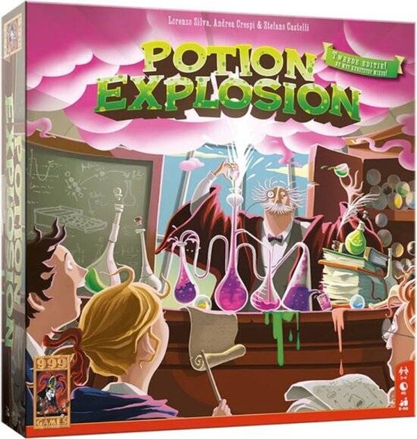 999 Games Potion Explosion | Vernieuwd Bordspel | Familiespel