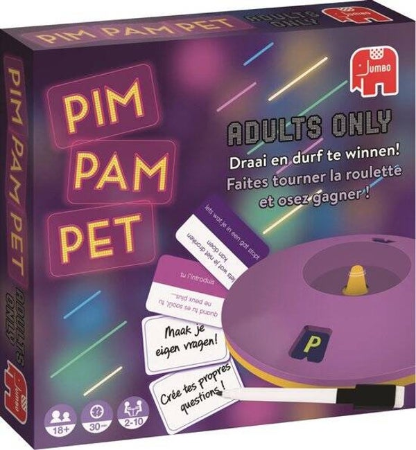 Pim Pam Pet Adults Only | Gezelschapsspel voor Volwassenen