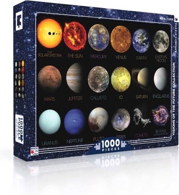 New York Puzzle Company NASA The Solar System | Puzzel 1000 Stukjes