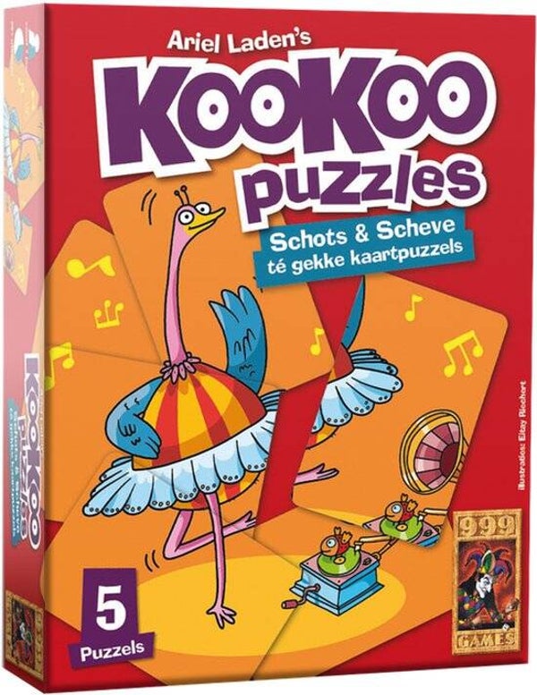 KooKoo Puzzle Dansen - Kaartspel voor Kinderen en Families