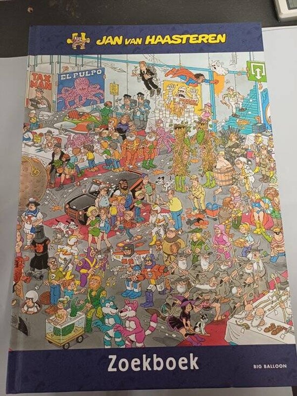 Jan van Haasteren Zoekboek | Zoek- en Vindboek voor Puzzelfans