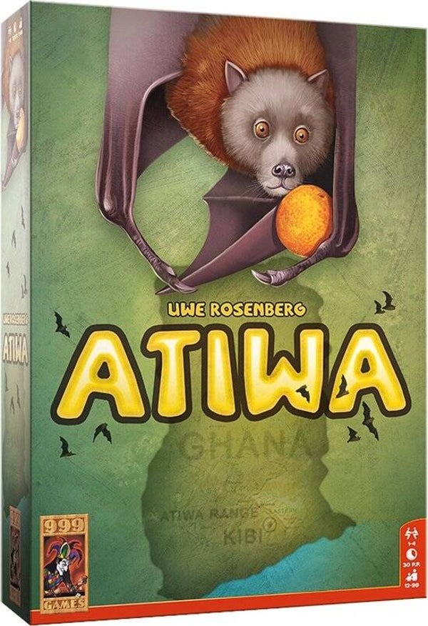 999 Games Atiwa Bordspel | Strategisch Spel | Solo en Samen Spelen