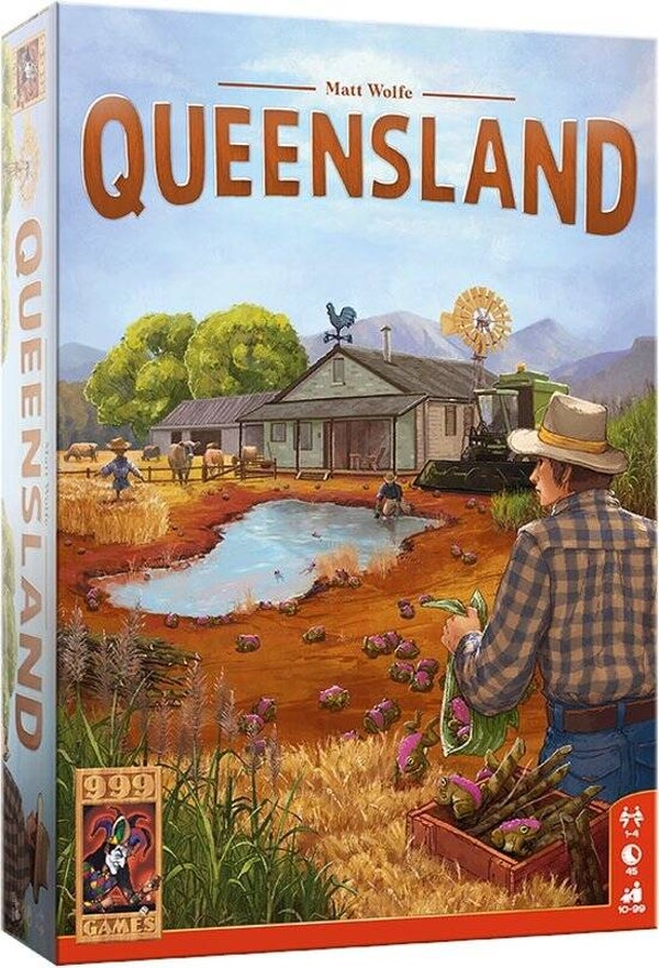 999 Games Queensland Bordspel | Tactisch Tegelspel | Solo Variant