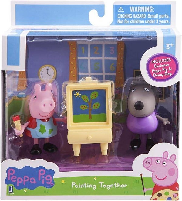 Peppa Pig & Danny Op Schilderles Actiefiguren – Speelset