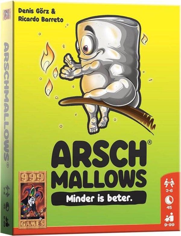 999 Games Arschmallows | Snel Kaartspel | Humoristisch Partyspel