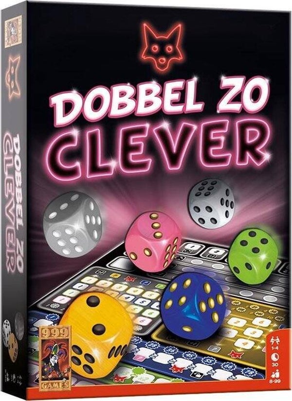 999 Games Dobbel Zo Clever | Dobbelspel | Familiespel & Strategiespel