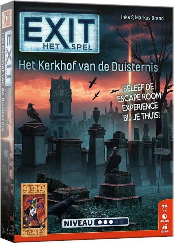 999 Games EXIT Het Kerkhof van de Duisternis | Escape Room Spel | Breinbreker