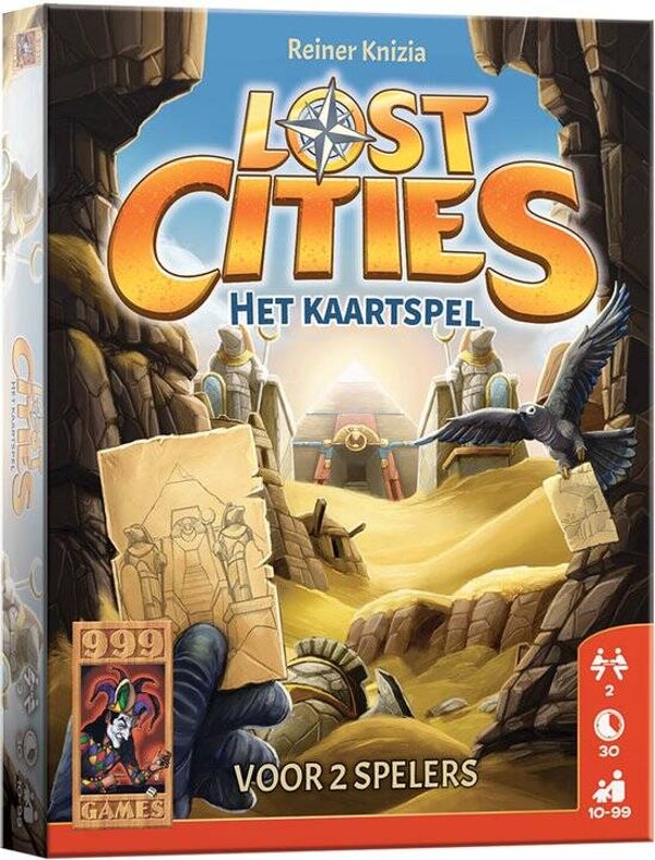 999 Games Lost Cities | Strategisch Kaartspel | 2 Spelers | Vanaf 10 Jaar