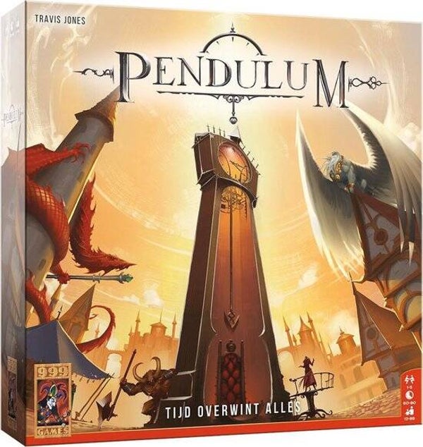 999 Games - Pendulum - Strategisch Bordspel - niet meer wachten op je beurt - voor 1 tot 5 spelers