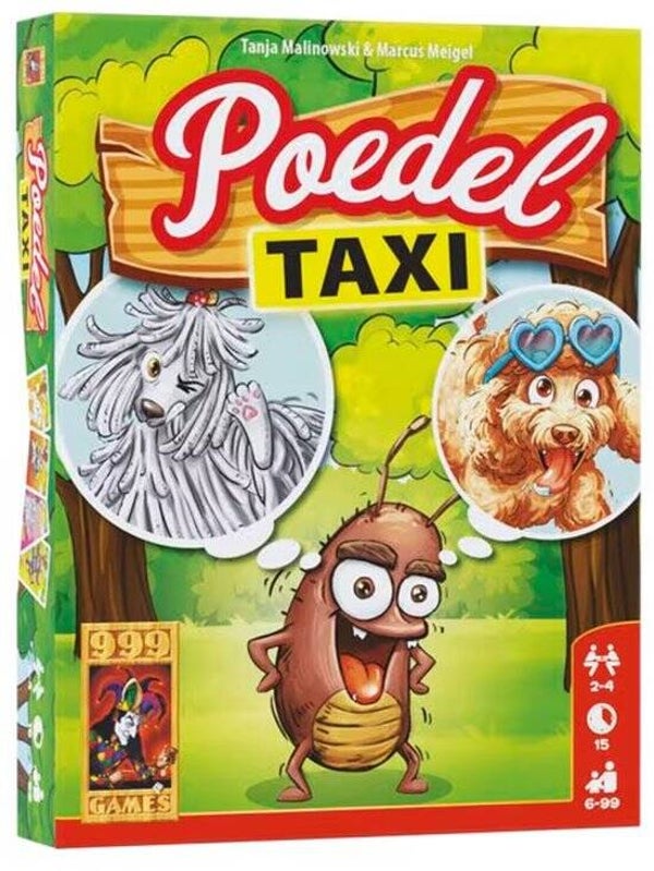 999 Games Poedel Taxi | Kaartspel | Gezelschapsspel voor Familie en Vrienden