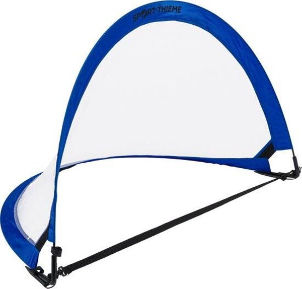Adrenix Voetbaldoel Pop-up Speelset – Set van 2 | Blauw | Voetbaldoelen