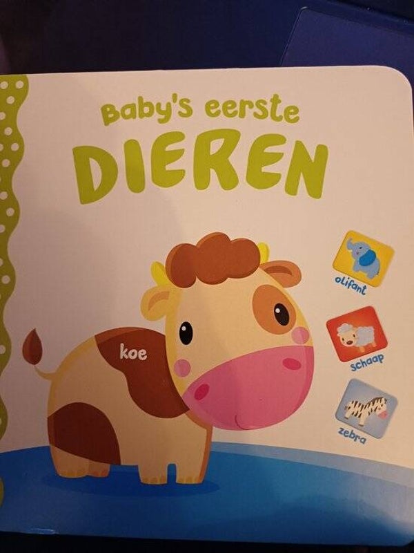 Baby's eerste... Dieren | Babyboek | Eerste dieren leren kennen