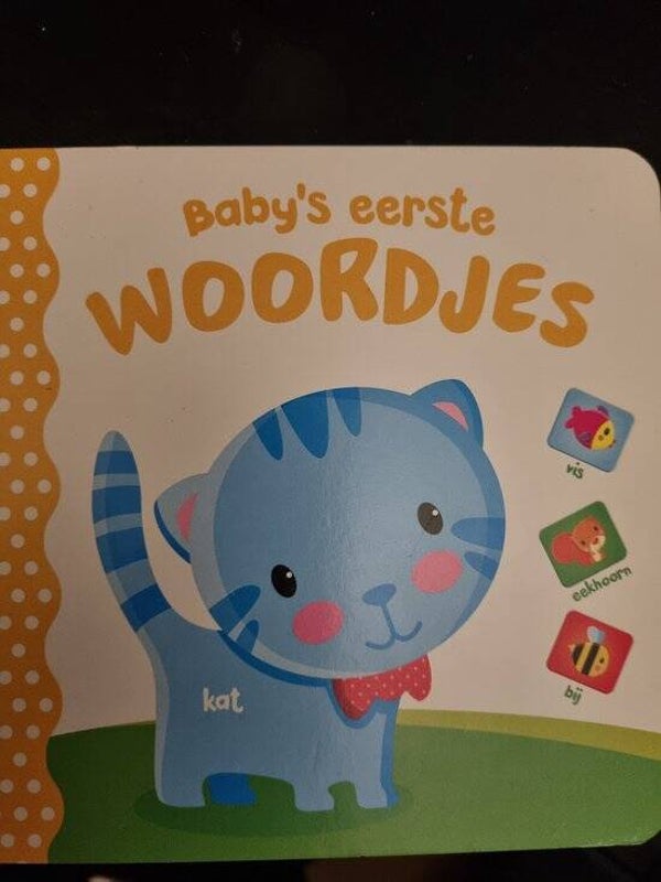 Baby's eerste... Woordjes | Babyboek | Eerste woordjes leren