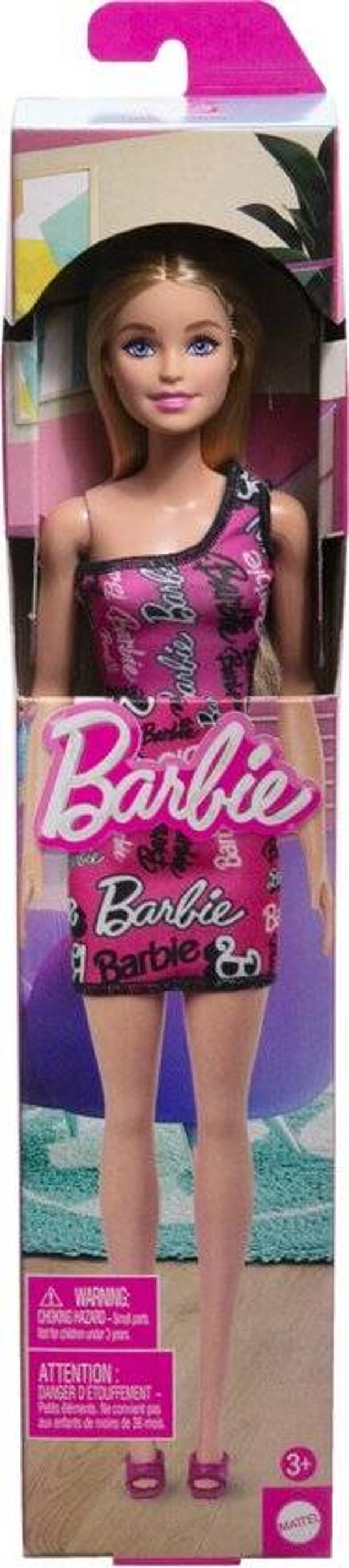 Barbie Fashionistas Pop | Modepop | Inclusief Trendy Outfit | Speelgoed