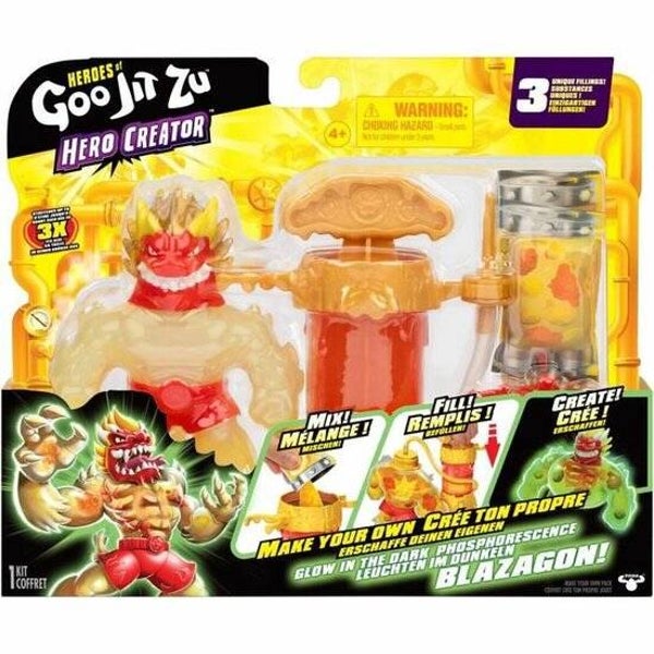 Heroes of Goo Jit Zu Creator X-Ray Blazagon | Beeldje 11 cm | Speelfiguur