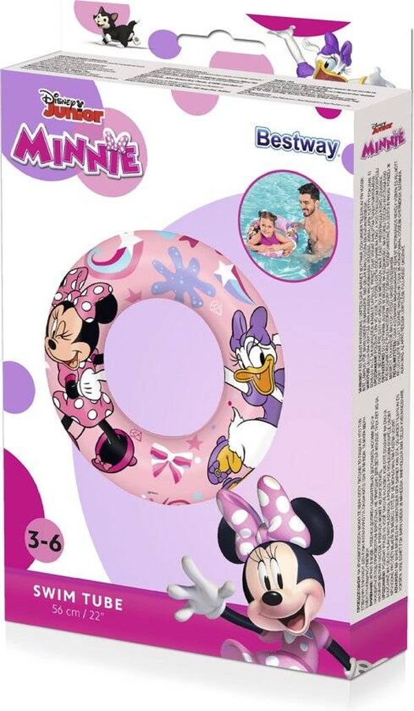 Bestway 91040 Disney Minnie Mouse Zwemband | Ø 56 cm | Opblaasbaar