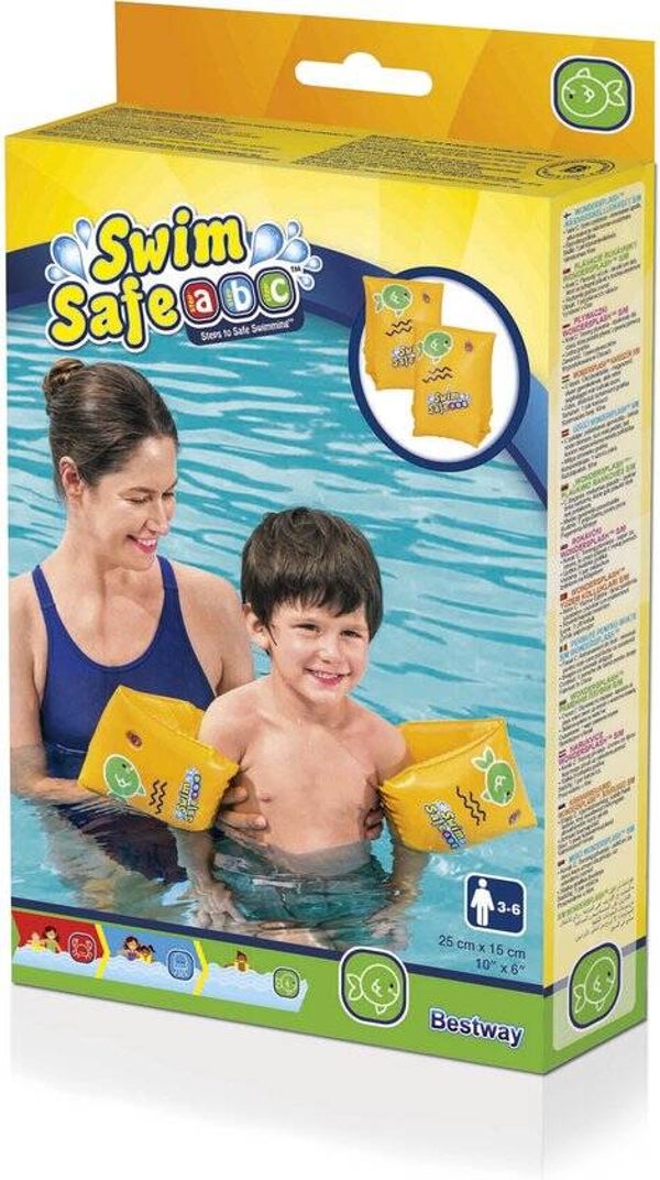 Bestway Swim Safe Zwembandjes | 3-6 Jaar | 25 x 15 cm | PVC