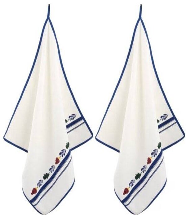 Boerenbont Keukendoeken 2 stuks 50x50 cm