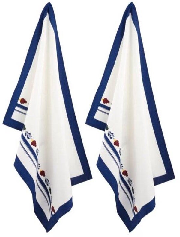 Boerenbont Theedoeken 2 stuks 50x70 cm