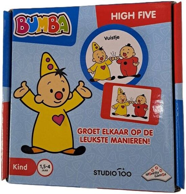 Bumba High Five Spel | Kinderspel | Gezelschapsspel voor Peuters en Kleuters