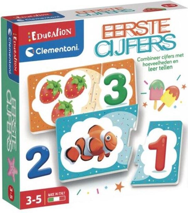 Clementoni Education Eerste Cijfers | Educatief Spel | Vanaf 3 Jaar