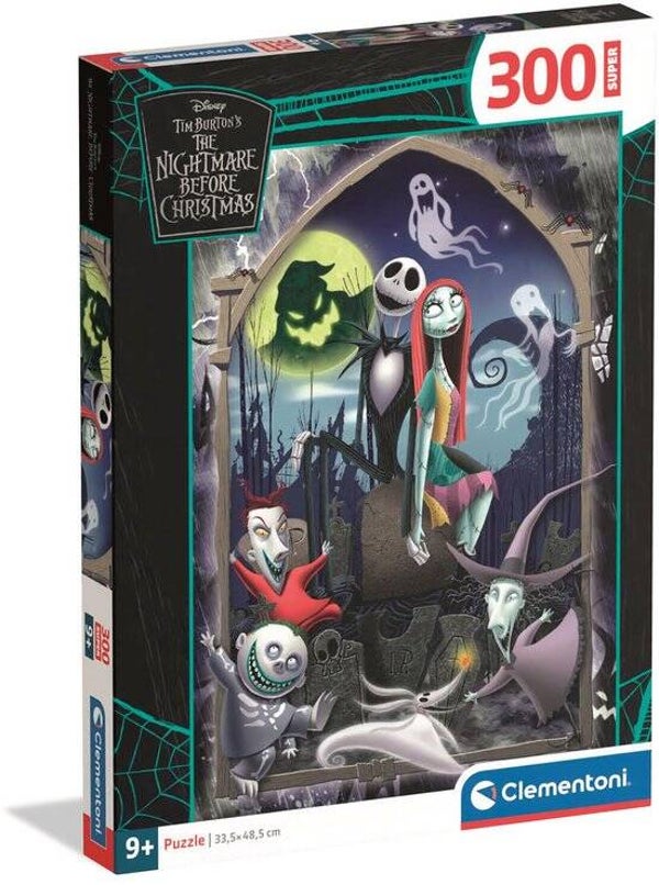 Clementoni Super Nightmare Before Christmas Puzzel | 300 Stukjes | Vanaf 9 Jaar