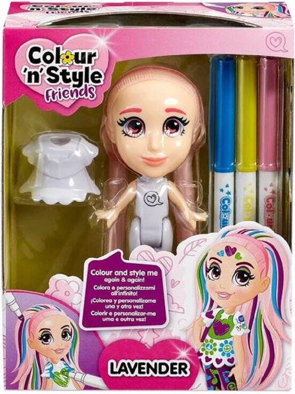 Colour´n Style Friends - Lavender - Versier en kleed je pop aan!