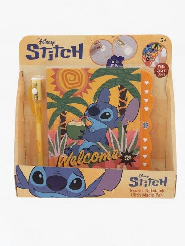 Disney Stitch Geheim Notitieboekje | Magische Pen & Code Slot