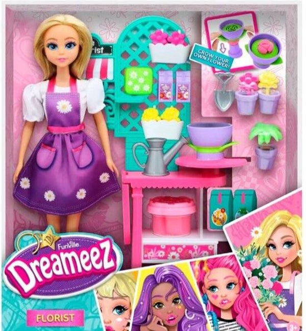 Dreameez (barbie)Pop bij de Bloemist