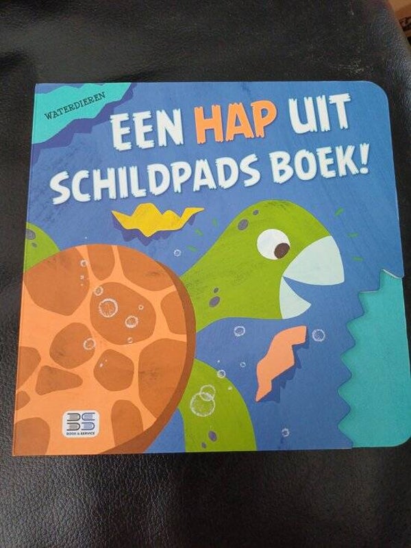 Een hap uit schildpads boek!