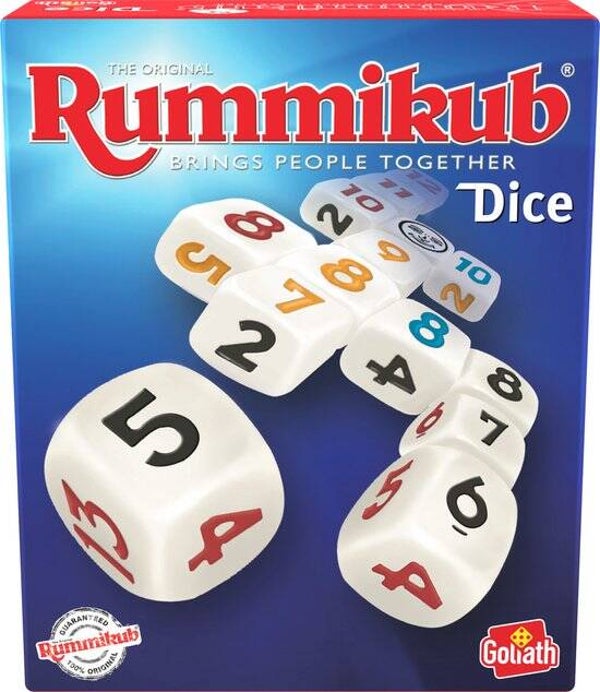 Goliath Rummikub Dice | Dobbelspel | Reisspel | Rummikub met Dobbelstenen