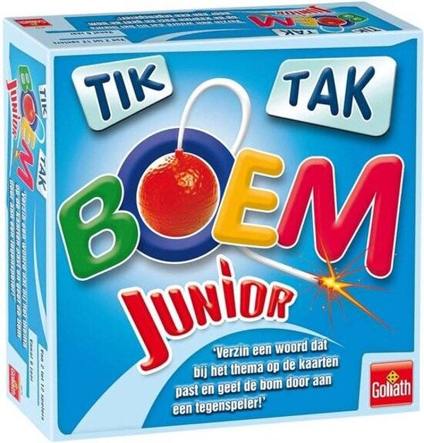 Goliath Tik Tak Boem Junior NL | Kaartspel | Kinderspel